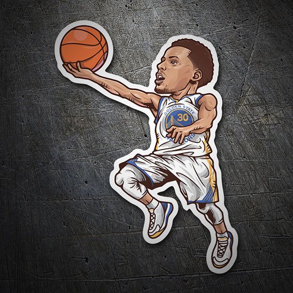 Aufkleber: NBA - Stephen Curry