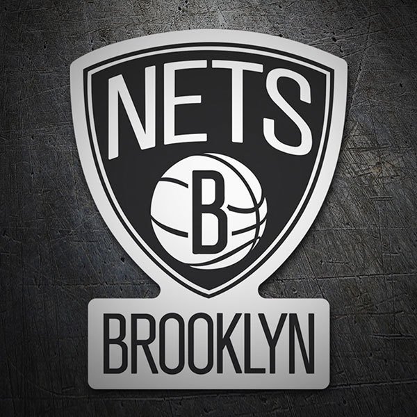 Aufkleber: NBA - Brooklyn Nets schild