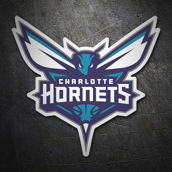 Aufkleber Nba Charlotte Hornets Schild Webwandtattoo Com