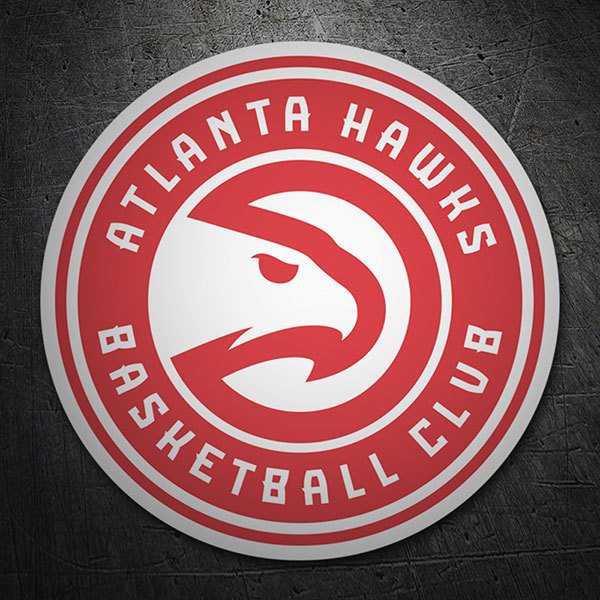 Aufkleber: NBA - Atlanta Hawks schild 1