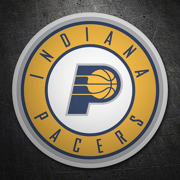 Aufkleber: NBA - Indiana Pacers schild