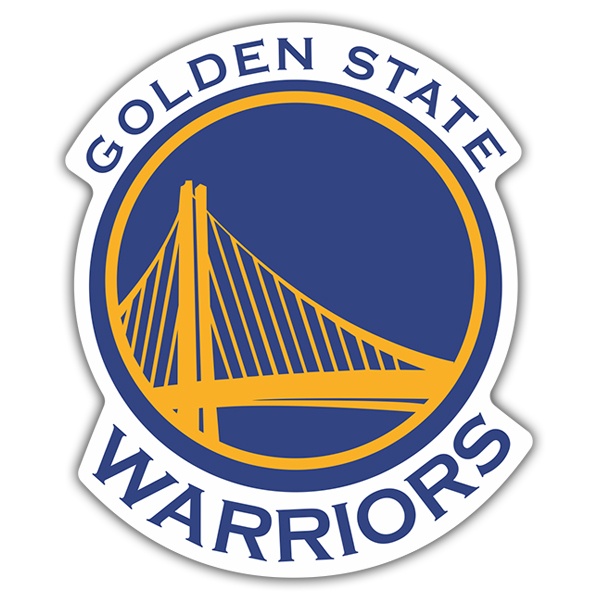 Aufkleber: NBA - Golden State Warriors schild