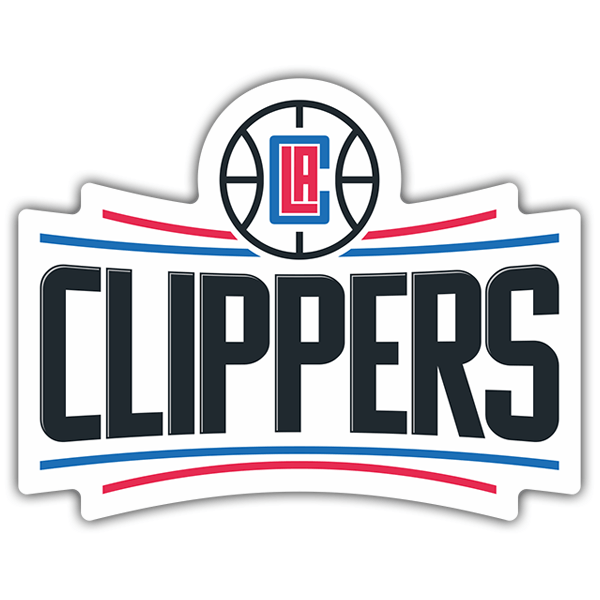 Aufkleber: NBA Los Angeles Clippers Logo