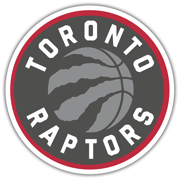 Aufkleber: NBA - Toronto Raptors schild 0