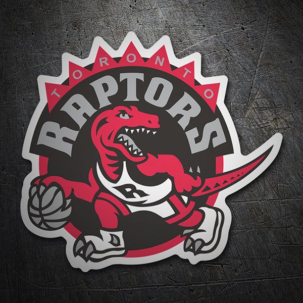 Aufkleber: NBA - Toronto Raptors altes schild