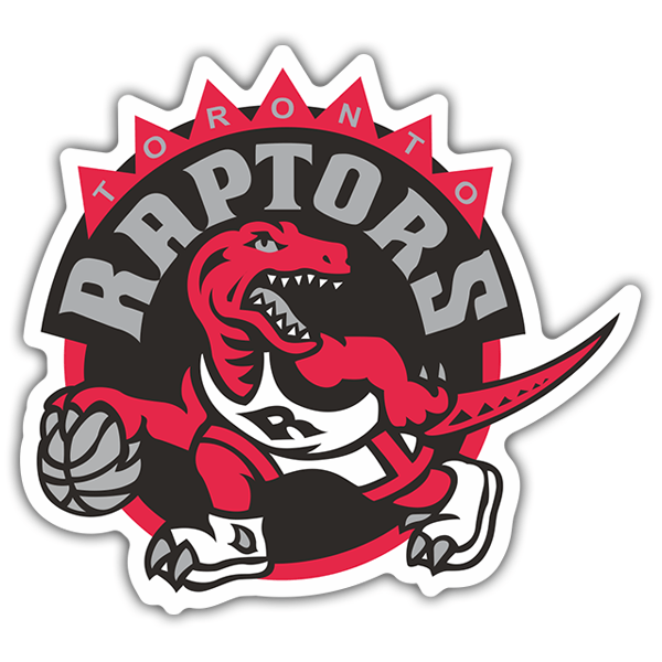 Aufkleber: NBA - Toronto Raptors altes schild 0