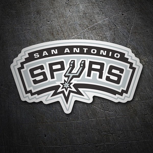 Aufkleber: NBA - San Antonio Spurs altes schild 1