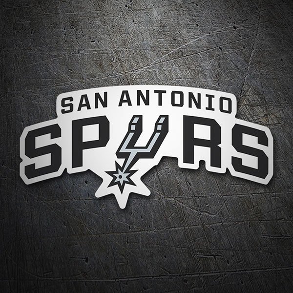 Aufkleber: NBA - San Antonio Spurs schild