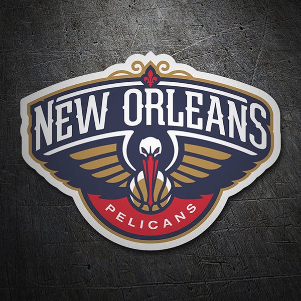 Aufkleber: NBA - New Orleans Pelicans schild