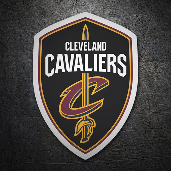 Aufkleber: NBA - Cleveland Cavaliers schild