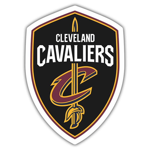 Aufkleber: NBA - Cleveland Cavaliers schild