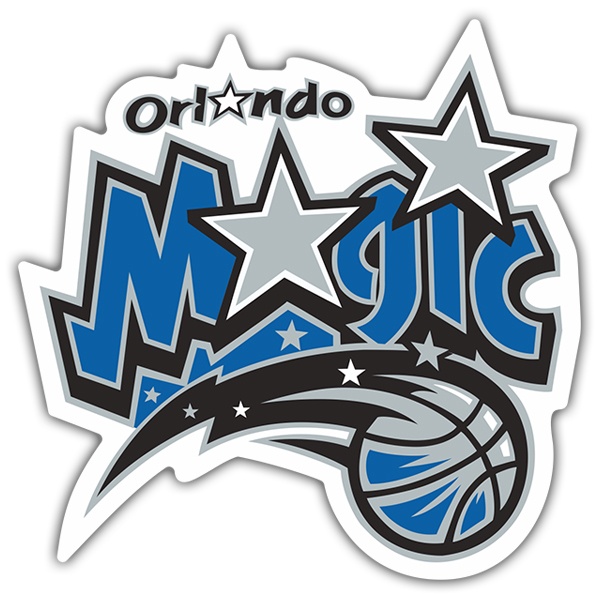 Aufkleber: NBA - Orlando Magic altes schild