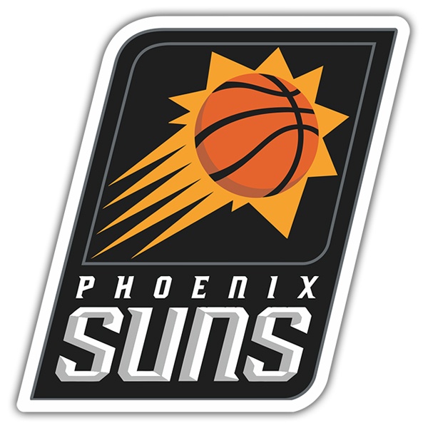 Aufkleber: NBA - Phoenix Suns schild