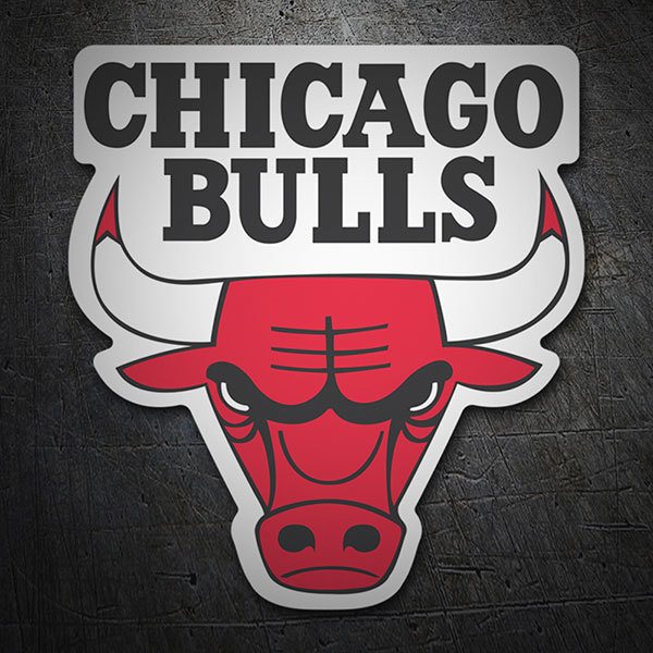 Aufkleber: NBA - Chicago Bulls schild