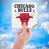 Aufkleber: NBA - Chicago Bulls schild 5