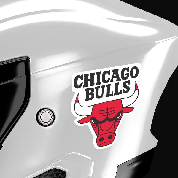 Aufkleber: NBA - Chicago Bulls schild