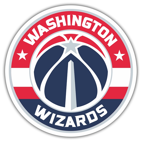 Aufkleber: NBA - Washington Wizards schild