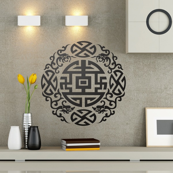 Wandtattoos: Zen-Mandala