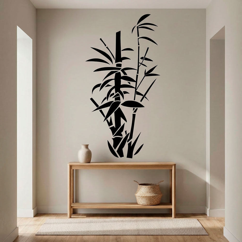 Wandtattoos: Blumen Bambus