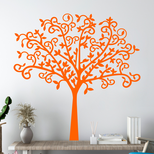 Wandtattoos: Original Baum Silhouette