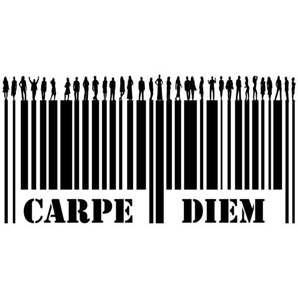 Wandtattoos: Carpe Diem - Barcode