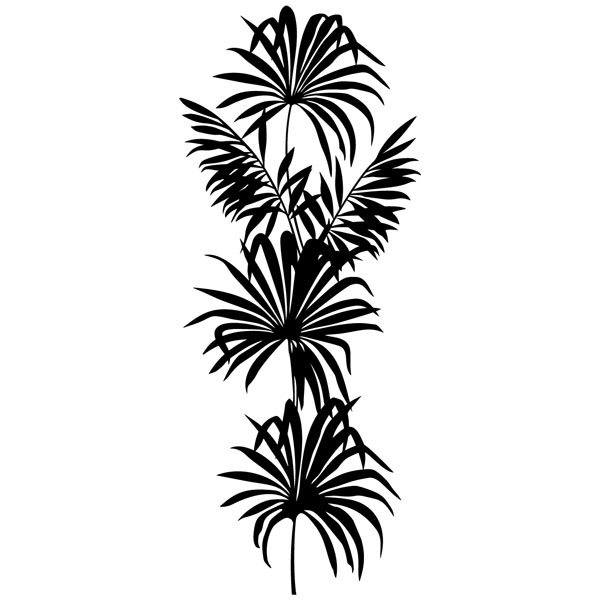 Wandtattoos: Wandtattoo Palmenbl&auml;tter
