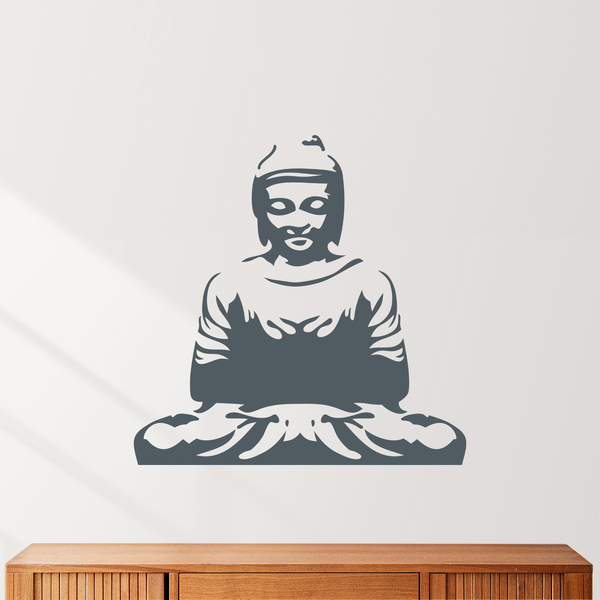 Wandtattoos: Buddha meditiert