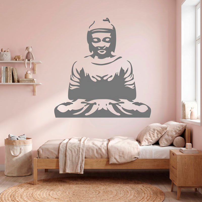 Buddha meditiert 8/10