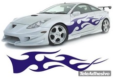 Aufkleber: New Flaming 2 2