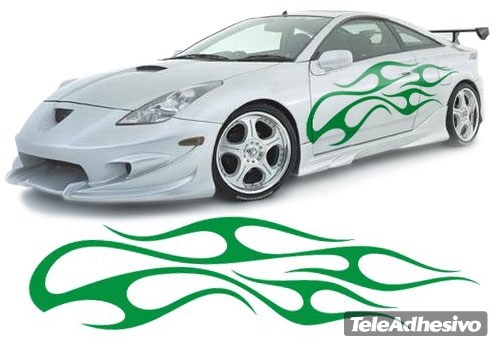 Aufkleber: New Flaming 3