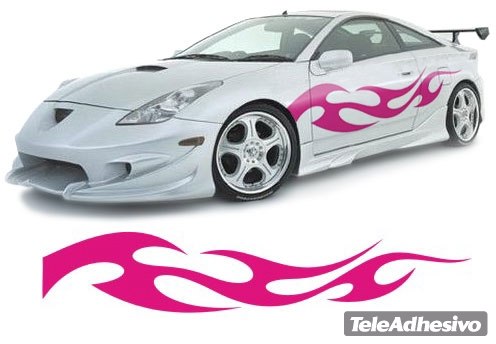 Aufkleber: New Flaming 4