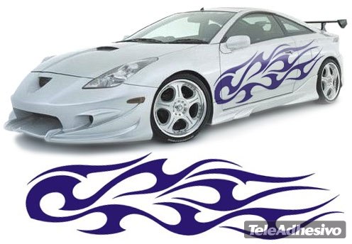 Aufkleber: New Flaming 6