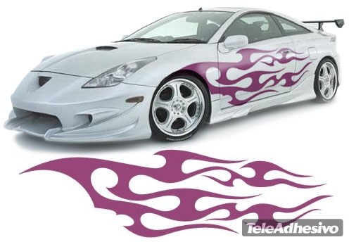 Aufkleber: New Flaming 11