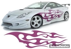 Aufkleber: New Flaming 11 2