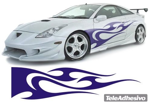 Aufkleber: New Flaming 12