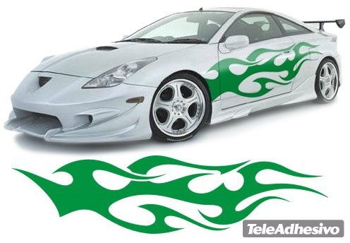 Aufkleber: New Flaming 13