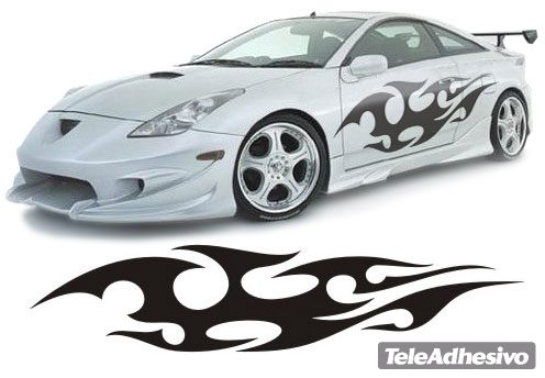 Aufkleber: New Flaming 15