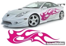 Aufkleber: New Flaming 19 2