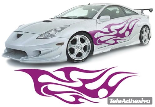 Aufkleber: New Flaming 20