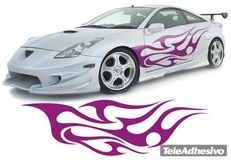 Aufkleber: New Flaming 20 2