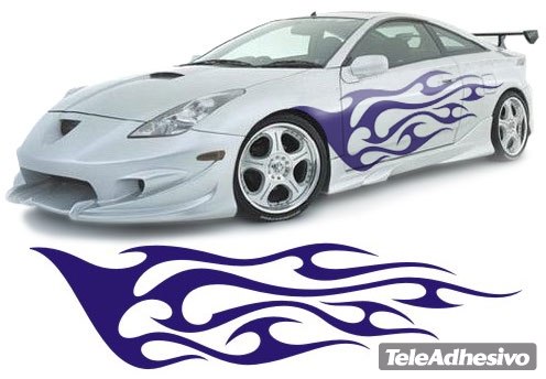 Aufkleber: New Flaming 26