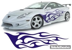 Aufkleber: New Flaming 26 2