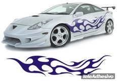 Aufkleber: New Flaming 29 2