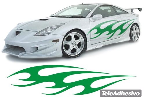 Aufkleber: New Flaming 35