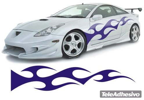 Aufkleber: New Flaming 39