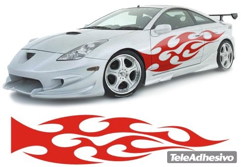 Aufkleber: New Flaming 42