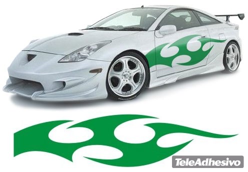 Aufkleber: New Flaming 43