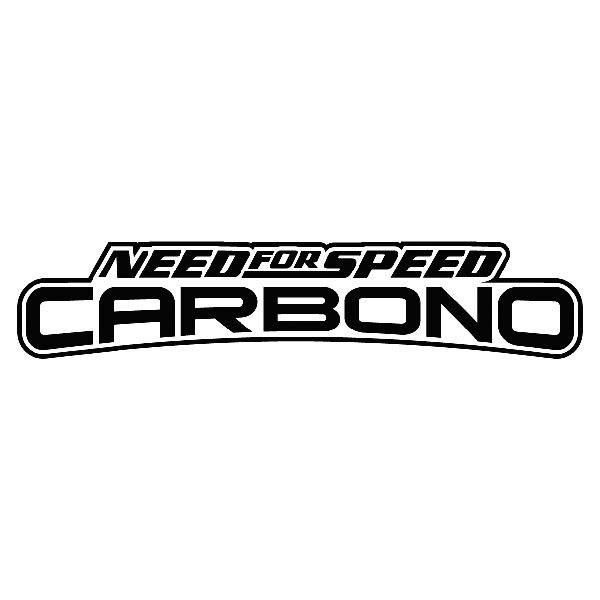 Aufkleber: Need for Speed Carbono