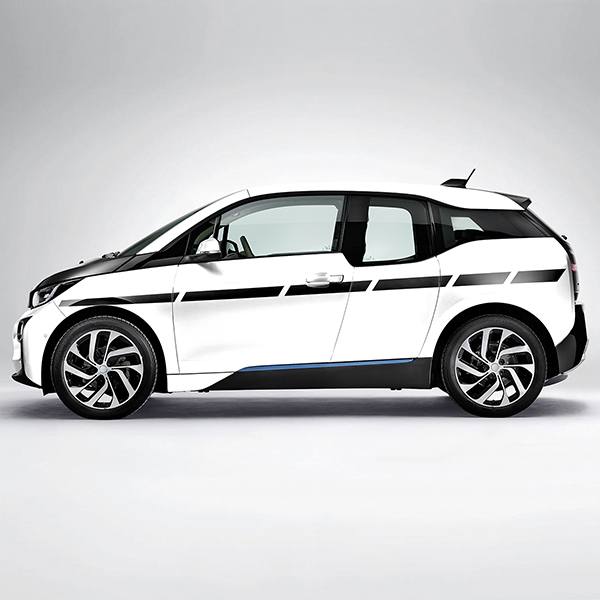 BMW i3 Seitenstreifen Aufkleber-Set 0