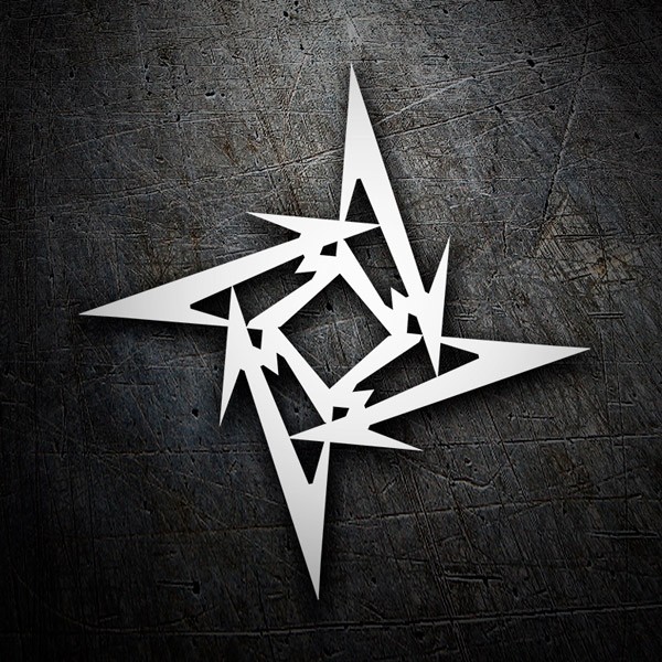Aufkleber: Logo Metallica